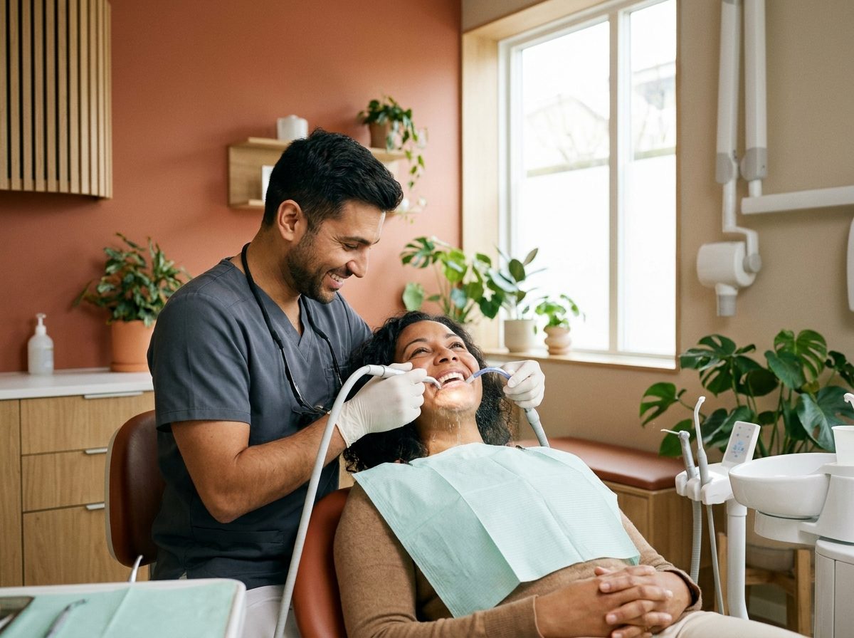 Limpeza dental profissional