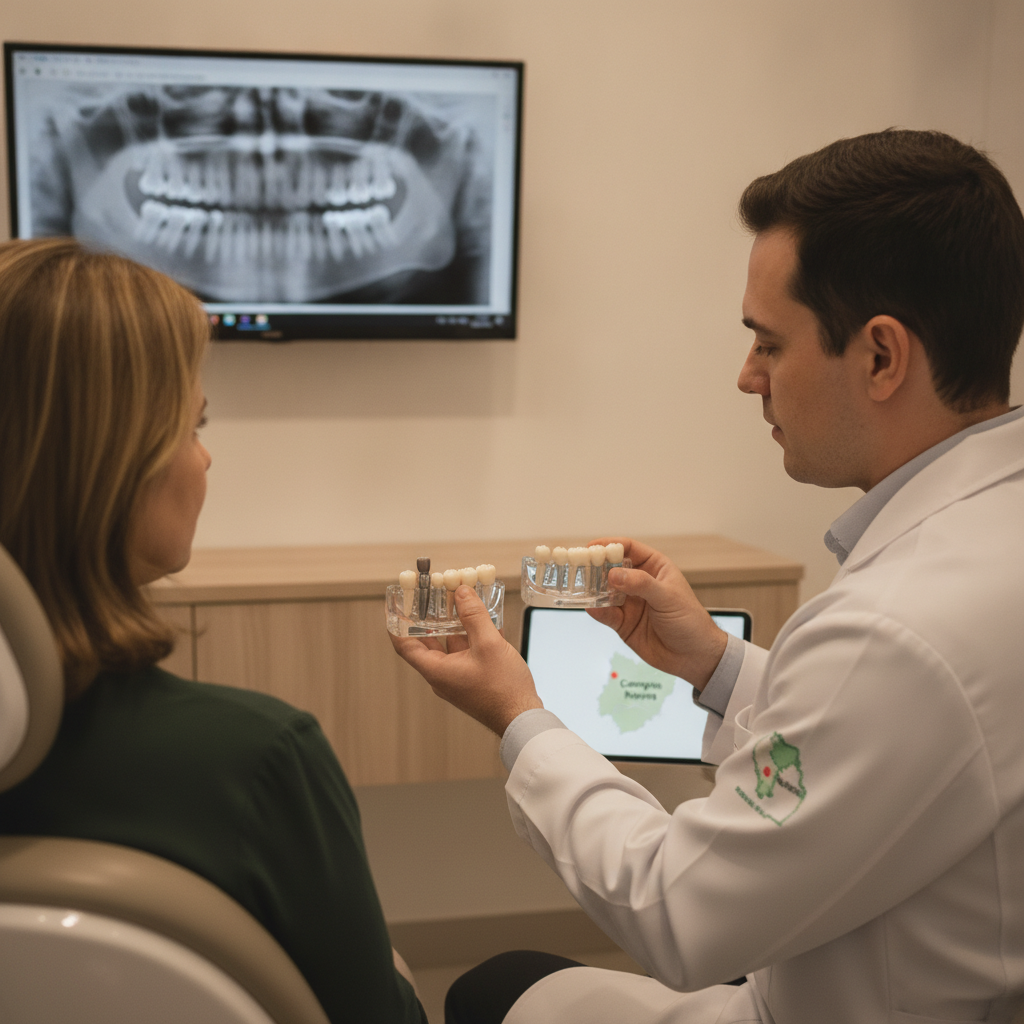 Implante Dentário ou Ponte Fixa em Campos Novos: Qual Escolher?