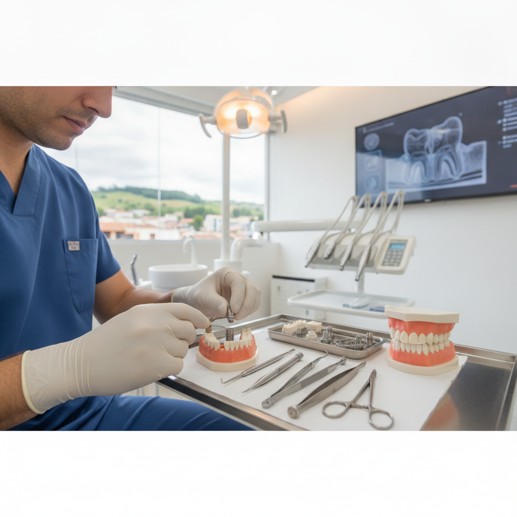 Implante Dentário para Quem Nunca Teve Dente em Campos Novos