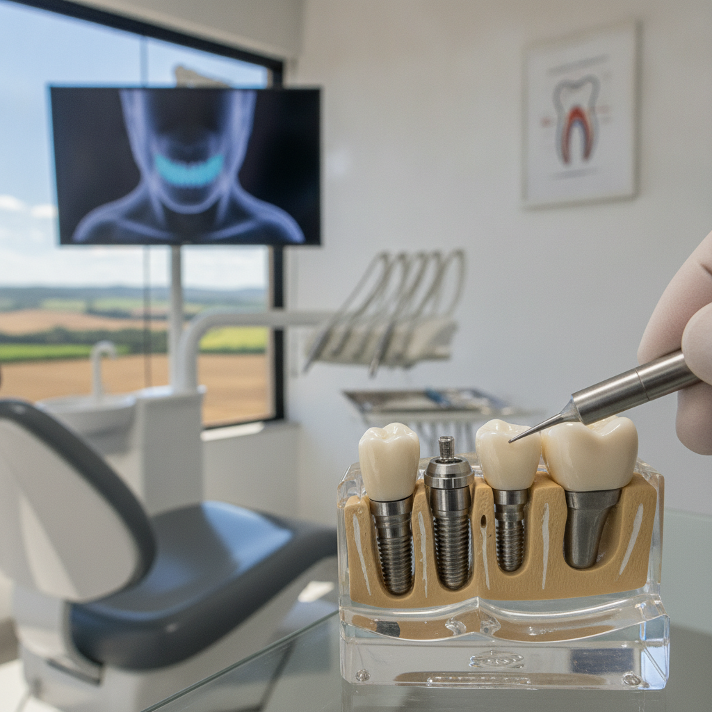 O que é implante dentário? Tudo sobre o procedimento em Campos Novos