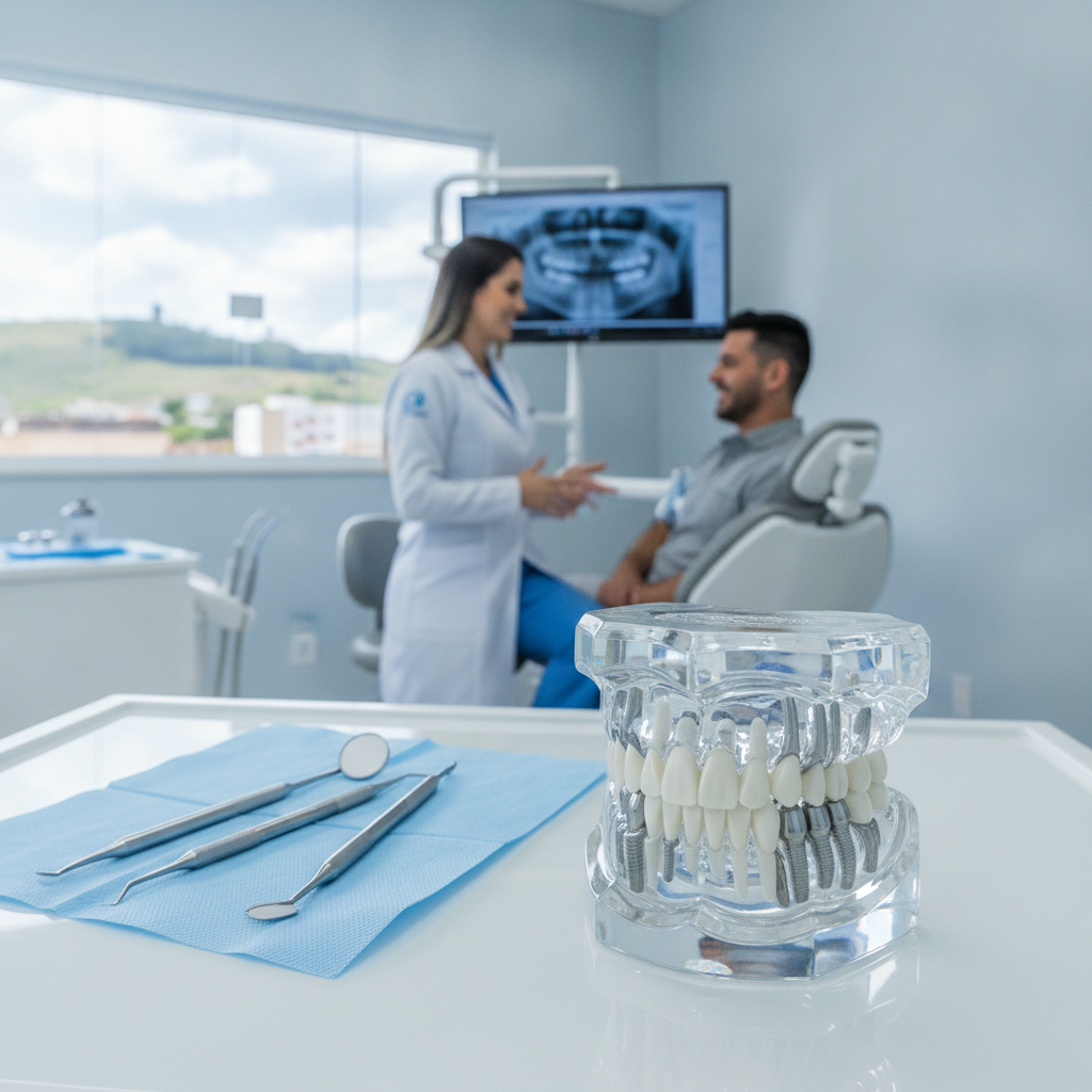 Qual o Melhor Tipo de Implante Dentário em Campos Novos?