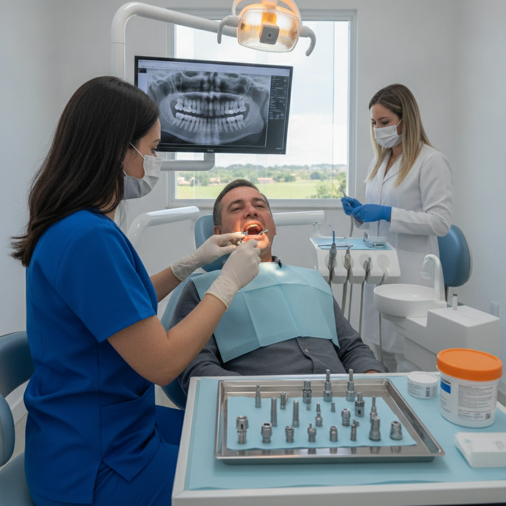 Quantos Implantes Dentários Posso Fazer ao Mesmo Tempo em Campos Novos?